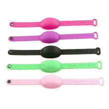 Wholesale Silicone Bracelet Watch Hand Sanitizer Bracelet Liquids Available With Bottle